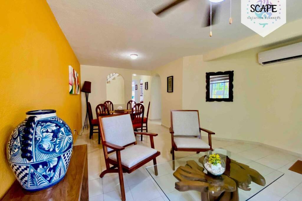 Amplia Y Calida Casa Cerca De Plaza Las Americas Villa Cancun Luaran gambar